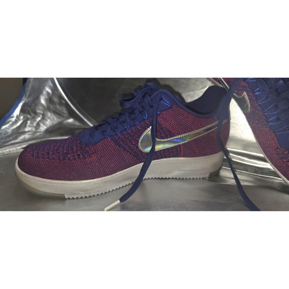 Nike Air Force 1 Ultra Flyknit Low USA Olympic Gym Red Blue 826577-601 Men Size main image 6